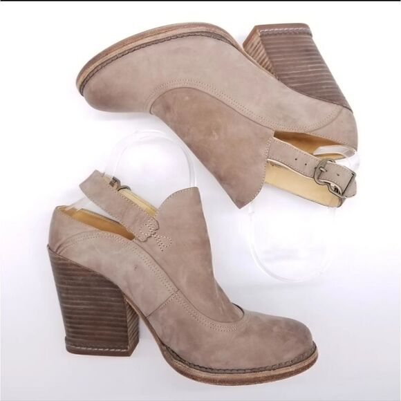Women's Timberland Anckle Boots Company Marge Slingback Bootie Taupe ‎ Size 8 - Picture 7 of 7